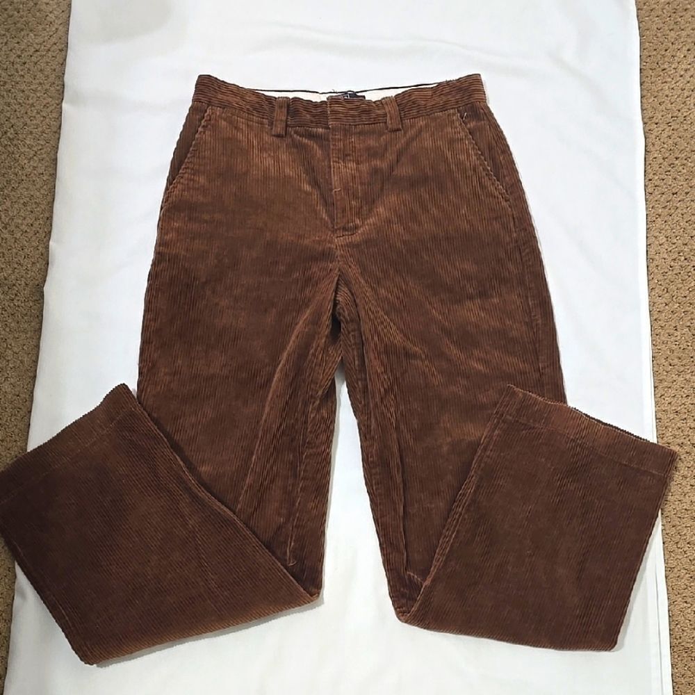 POLO RAPLH LSUREN. UNISEX Brown Corduroy Pants 18